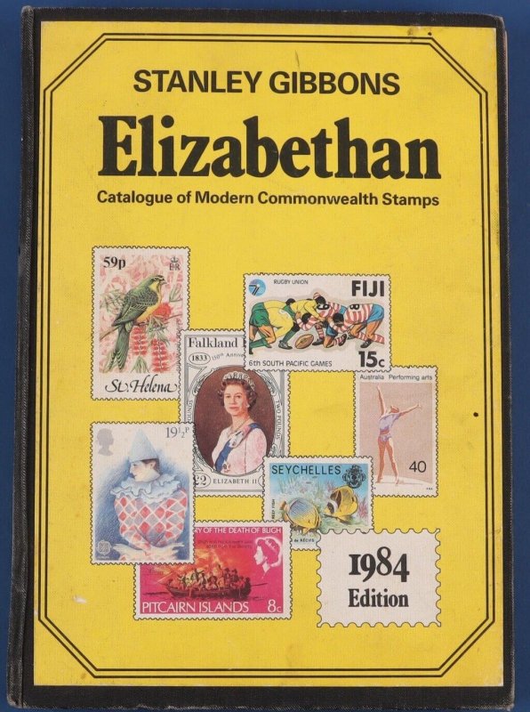 British Commonwealth 1984 SG 'Elizabethan' catalogue of modern stamps.