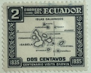 AlexStamps ECUADOR #340 VF Mint 