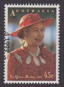 Australia # 1319, Queen Elizabeth's 67th Birthday, Used, 1/2 Cat.