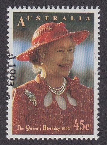 Australia # 1319, Queen Elizabeth's 67th Birthday, Used, 1/2 Cat.