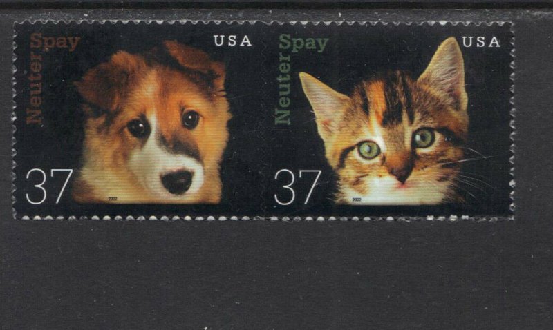 US Scott #3670-1 Fine/Very Fine MNH Cat. Value $2.00