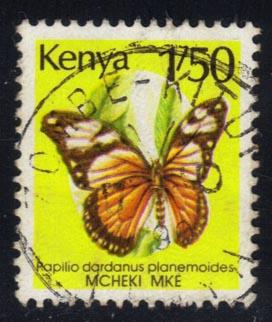 Kenya #430A Butterfly; used (1.25)