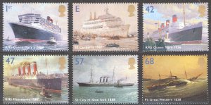 Great Britain 2004 Scott #2202-2207 Mint Never Hinged