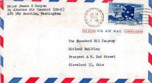 United States A.P.O.'s 7c Alaska Statehood 1959 Army-Air Force Postal Service...