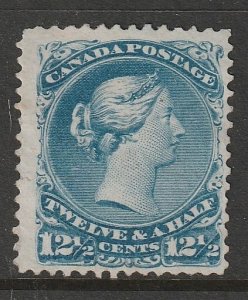 Canada Large Queen #28b Thin Paper,  Unused, Clean Back  (~2022)