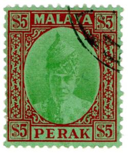 (I.B) Malaya States Revenue : Perak Duty $5