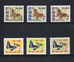 Vietnam 1968 Sc J15-J20 set of 6 MNH