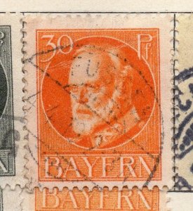 Bavaria 1913 Early Issue Fine Used 30pf. 234005