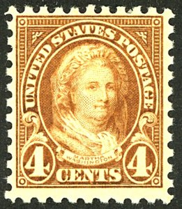 U.S. #585 MINT OG HR