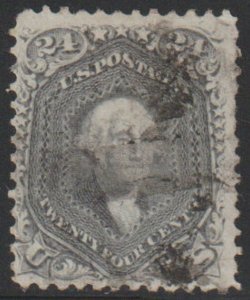 MALACK 78b F-VF, light cancel, Fresh impression! c1112