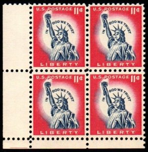U.S. #1044Ac MNH Tagged Corner Block/4