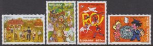 Romania 2005 Childrens Art Scott (4751-54) MNH