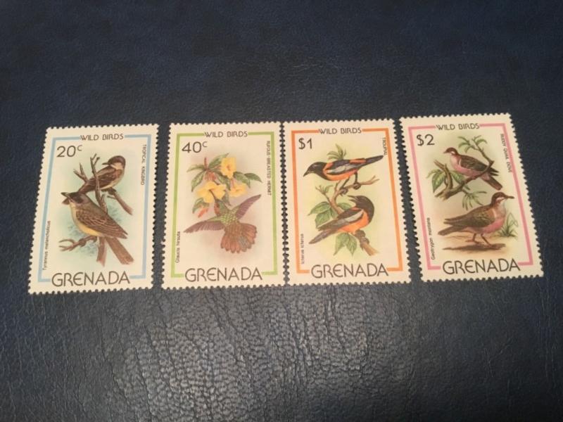 Grenada #985-988 XF NH Free Shipping (Bk1-34) birds