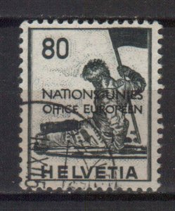 SWITZERLAND STAMPS, 1950 UN EUROPEAN OFFICE. Sc.#7O12 USED