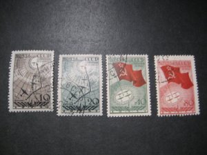 Russia #625-28 Used -WDWPhilatelic (H72) (2/26)