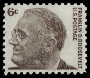 US #1284a Franklin D. Roosevelt; Unused