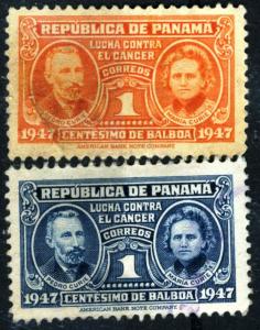 PANAMA #RA24-25-26-27, USED SET OF 4 STAMPS, 1947 - PAN125