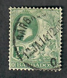 Barbados #117 used single