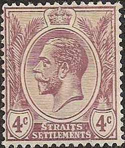 Straits Settlement - 153 - Used - SCV-1.75