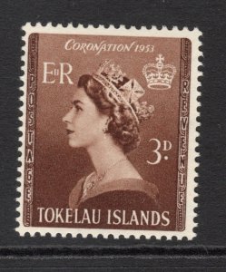 Tokelau Island  4 OG  hinged  singles