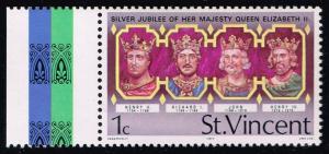 St. Vincent #484 English Monarchs; MNH (0.25)