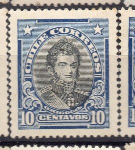 Chile 1911 Early Issue Mint hinged Shade of 10c. NW-12457