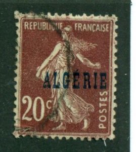 Algeria 1924 #12 U SCV (2024) = $0.40