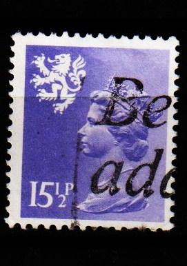 Scotland - #SMH28 Machin Queen Elizabeth II - Used