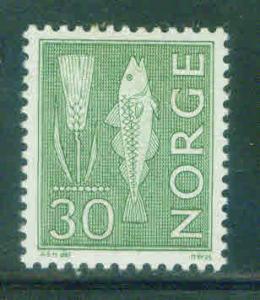 Norway Scott 462 MH* 1964 Fish and Rye stamp