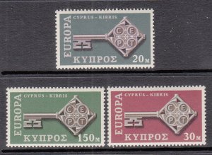 Cyprus 314-316 Europa MNH VF