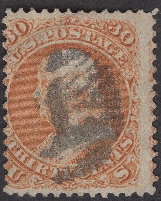 SC #100 Neat cork cancel w/certificate.  CV: $950