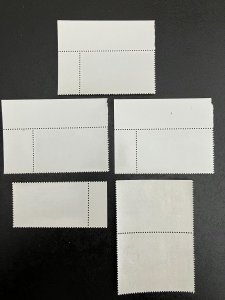 French Polynesia Scott C221-25 MNH