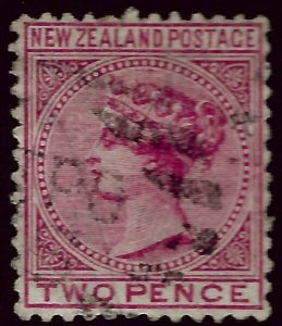 New Zealand SC#52 WMK 62 Used F-VF sm perf tear/hr SCV$75...Fill a Key Spot!!