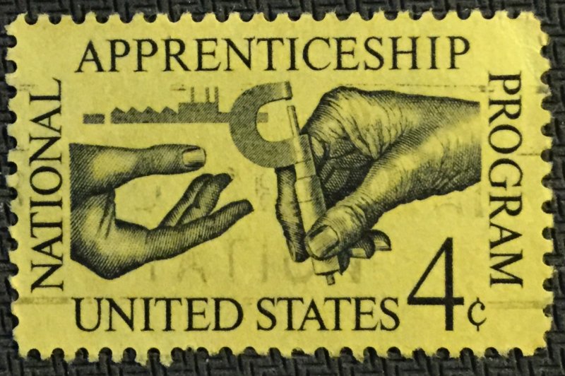 US #1201 Used Single Apprenticeship SCV $.25 L21