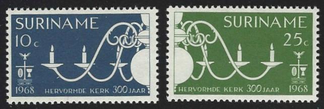 Suriname ##354-355 Mint Lightly Hinged Full Set of 2