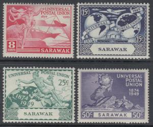 XG-C141 SARAWAK - Upu, 1949 75th Anniv., Ships MNH Set