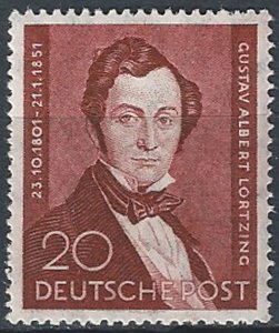 1951 Berlino Lortzing 1v. MNH Unif n. 60