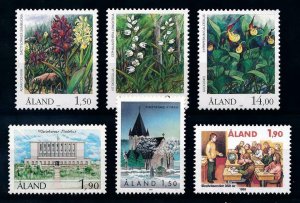 Aland Åland 1989 Complete Year Set MNH