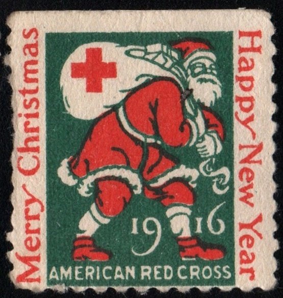 WX18a Christmas Seal: Perf 12 x 12½ (1916) No Gum