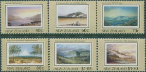 New Zealand 1988 SG1484-1489 Heritage Land set MNH