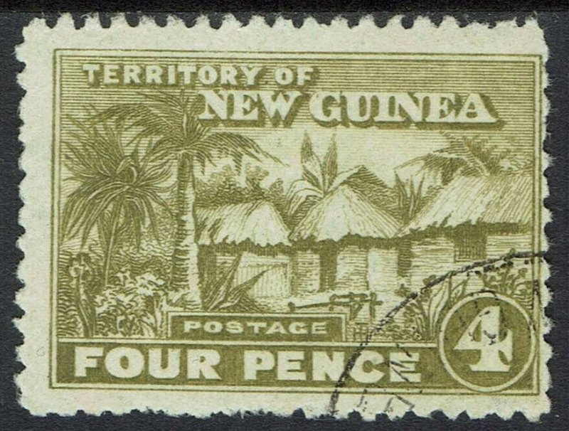 NEW GUINEA 1925 HUT 4D USED