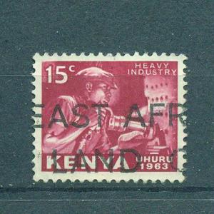 Kenya sc# 3 used cat value $.25