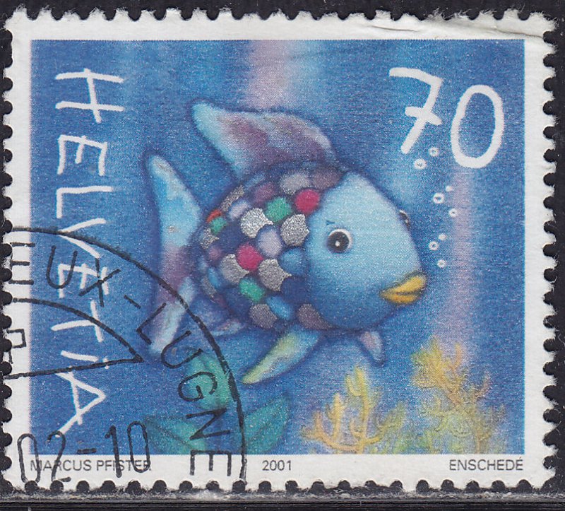 Switzerland 1108  Fish, Coral 2001