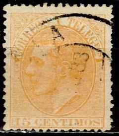 Spain; 1882; Sc. # 252a; O/Used Single Stamp