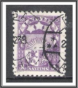 Latvia #135 Coat of Arms Used