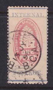British Central Africa, Scott 59d (SG 57ab), used (thin spot)
