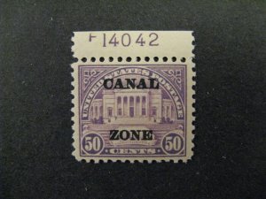 Canal Zone #80 Mint Hinged OG  p2403.4740