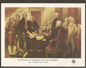 USA   Scott  1686-89  Bicentennial Sheets  MNH