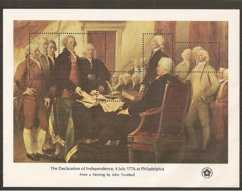 USA   Scott  1686-89  Bicentennial Sheets  MNH