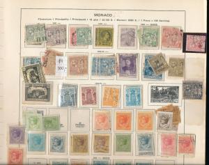 MONACO 1880s/1969 Good Mint &Used Collection(Appx 850+)ALB181